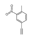 4-ethynyl-1-methyl-2-nitrobenzene structure