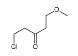 1-chloro-5-methoxypentan-3-one Structure