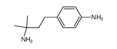 4-(3-amino-3-methyl-butyl)-aniline Structure