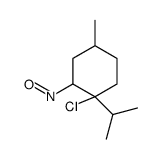1-chloro-4-methyl-2-nitroso-1-propan-2-ylcyclohexane Structure