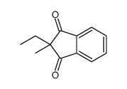 2-ethyl-2-methylindene-1,3-dione Structure