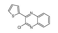 2-chloro-3-thiophen-2-ylquinoxaline Structure