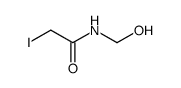 iodo-acetic acid-(hydroxymethyl-amide) Structure