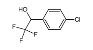 (+/-)-2,2,2-trifluoro-1-(4-chlorophenyl)ethanol Structure