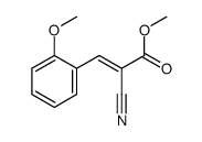 methyl 2-cyano-3-(2-methoxyphenyl)prop-2-enoate Structure
