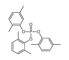 bis(2,5-dimethylphenyl) (2,6-dimethylphenyl) phosphate Structure