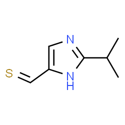 1H-Imidazole-4-carbothioaldehyde,2-(1-methylethyl)-(9CI) structure