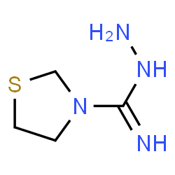 3-Thiazolidinecarboximidicacid,hydrazide(9CI)结构式