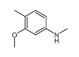 N,4-Dimethyl-3-methoxyanilin Structure