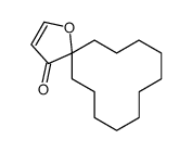 1-oxaspiro[4.11]hexadec-2-en-4-one Structure