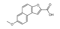 7-methoxybenzo[e][1]benzofuran-2-carboxylic acid结构式
