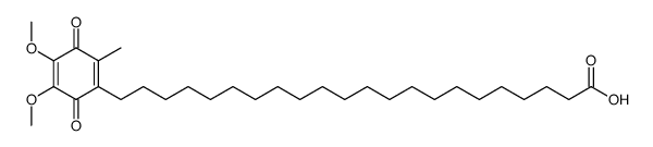 6-(21-carbonylhenicosyl)-2,3-dimethoxy-5-methyl-1,4-benzoquinone结构式