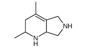 1H-Pyrrolo[3,4-b]pyridine,2,3,5,6,7,7a-hexahydro-2,4-dimethyl-(9CI) structure