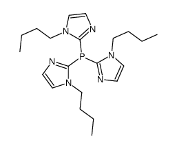 tris(1-butylimidazol-2-yl)phosphane Structure