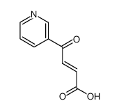 (Z)-4-Oxo-4-pyridin-3-yl-but-2-enoic acid结构式