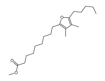 methyl 9-(3,4-dimethyl-5-pentylfuran-2-yl)nonanoate结构式