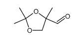 1,3-Dioxolane-4-carboxaldehyde, 2,2,4-trimethyl- (9CI) picture