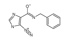 (benzylamino)-(5-diazonioimidazol-4-ylidene)methanolate结构式