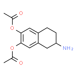 2-amino-6,7-diacetoxy-1,2,3,4-tetrahydronaphthalene Structure
