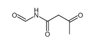 Butanamide, N-formyl-3-oxo- (9CI) structure