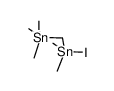 bis(iododimethylstannyl)methane结构式