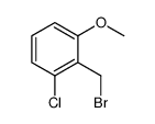 2-(溴甲基)-1-氯-3-甲氧基苯结构式