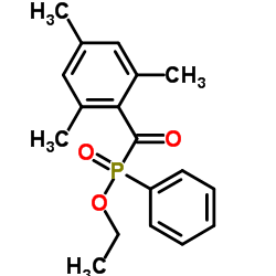 Ethyl (2,4,6-trimethylbenzoyl) phenylphosphinate structure