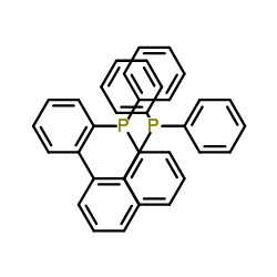 2,2'-Biphenyldiylbis(diphenylphosphine) Structure