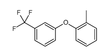 Benzene, 1-methyl-2-[3-(trifluoromethyl)phenoxy] Structure