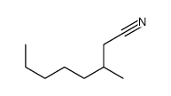 3-methyloctanenitrile Structure