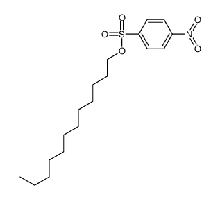dodecyl 4-nitrobenzenesulfonate结构式