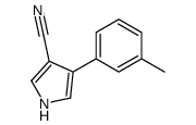 4-(3-methylphenyl)-1H-pyrrole-3-carbonitrile picture