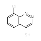 8-Chloro-4-cinnolinyl hydrosulfide结构式