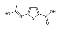 5-(ACETYLAMINO)THIOPHENE-2-CARBOXYLIC ACID structure