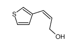 3-thiophen-3-ylprop-2-en-1-ol Structure