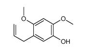 2,4-dimethoxy-5-prop-2-enylphenol结构式