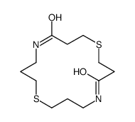 1,9-dithia-5,13-diazacyclohexadecane-4,14-dione Structure