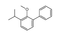 2-methoxy-1-phenyl-3-propan-2-ylbenzene Structure