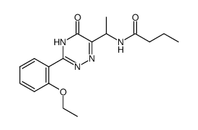 N-{1-[3-(2-ethoxyphenyl)-5-oxo-4,5-dihydro-[1,2,4]triazin-6-yl]ethyl}butyroamide picture