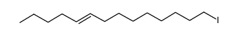 (E)-14-iodotetradec-5-ene Structure