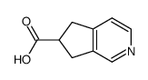 6,7-dihydro-5H-[2]pyrindine-6-carboxylic acid结构式