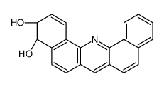 3,4-dihydrodibenzo[c,h]acridine-3,4-diol结构式