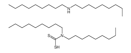 dinonylammonium dinonyldithiocarbamate Structure