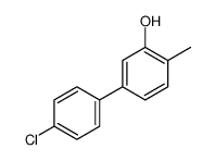 5-(4-chlorophenyl)-2-methylphenol结构式