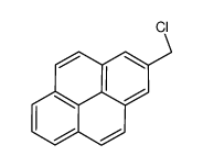 2-(chloromethyl)pyrene结构式