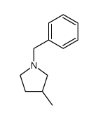 3-Methyl-1-benzylpyrrolidine Structure