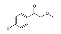 Ethanone, 1-(4-bromophenyl)-2-methoxy Structure