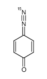 β-15N-p-Benzochinondiazid结构式