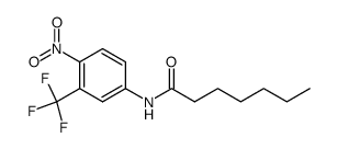 α.α.α-Trifluor-4'-nitro-m-heptanotoluidid结构式