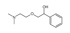 2-(2-Dimethylamino-ethoxy)-1-phenyl-ethanol-(1) Structure